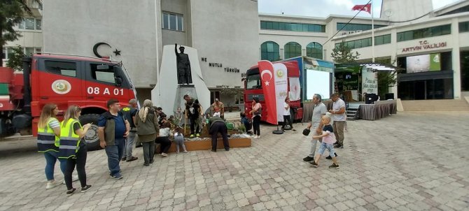 ’Yeşil Vatan Tırı’ Artvin’de