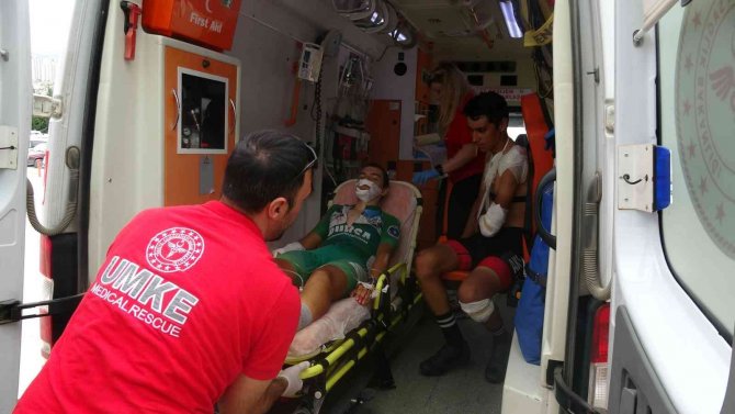 Bisiklet Yol Yarışları Türkiye Şampiyonası’nda Kaza