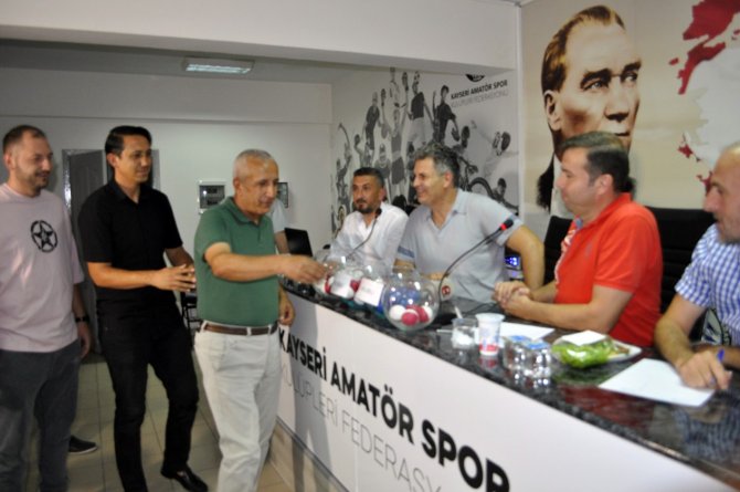 Kayseri Süper Amatör Küme Fikstürü Çekildi