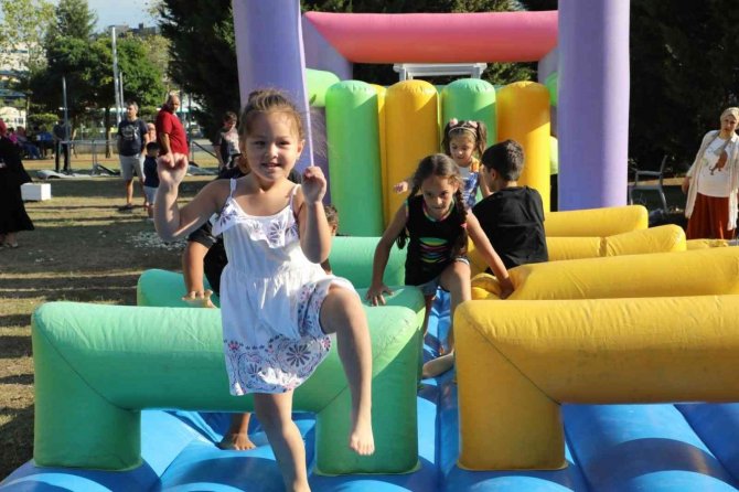 Minikler, Oyun Parkurunda Doyasıya Eğlendi
