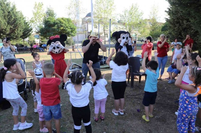 Minikler, Oyun Parkurunda Doyasıya Eğlendi