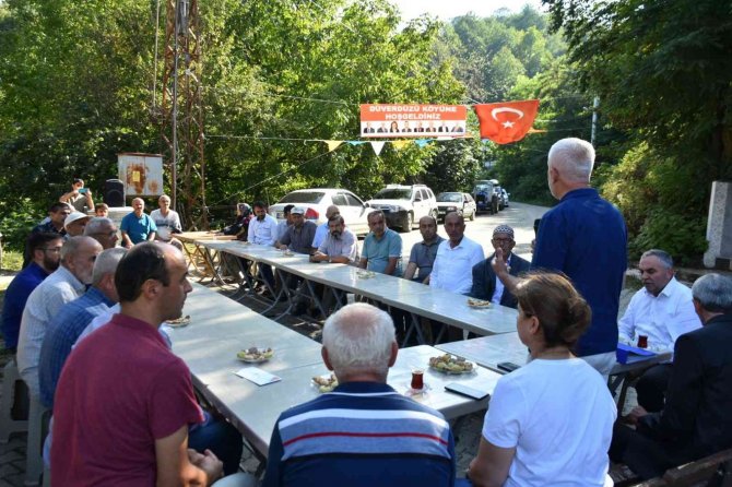 Ak Parti Düzce’de Merkeze Bağlı Köyleri Geziyor