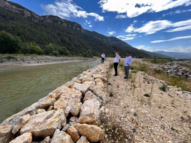Ünal Ve Altınöz Soğanlı Çayı’nda İncelemelerde Bulundu
