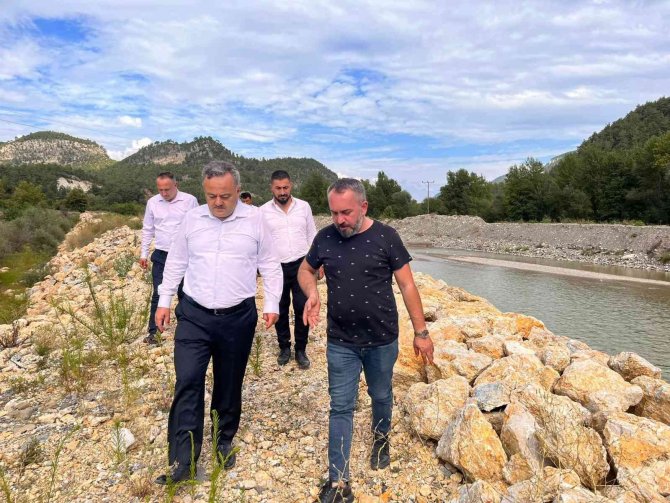 Ünal Ve Altınöz Soğanlı Çayı’nda İncelemelerde Bulundu