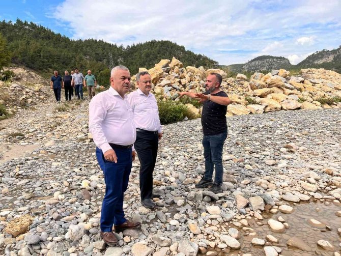 Ünal Ve Altınöz Soğanlı Çayı’nda İncelemelerde Bulundu