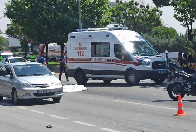 Başkentte Trafik Kazası: 1 Ölü