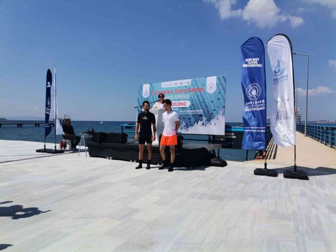 Bandırma Onyedi Eylül Üniversitesi’nden Engelsiz Dalış Etkinliği