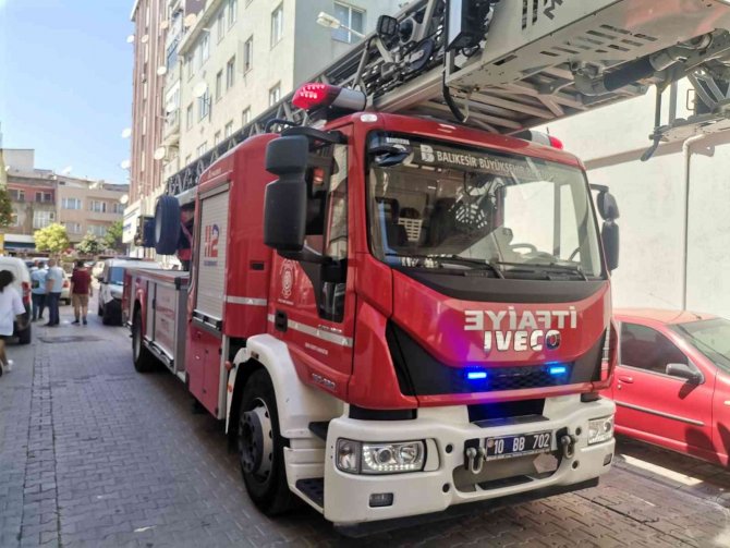 Bandırma’da Yangın