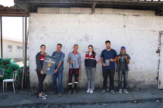 Bingöl’de Jandarmadan ‘’Kadına El Kal-ka-maz’’ Çalışması