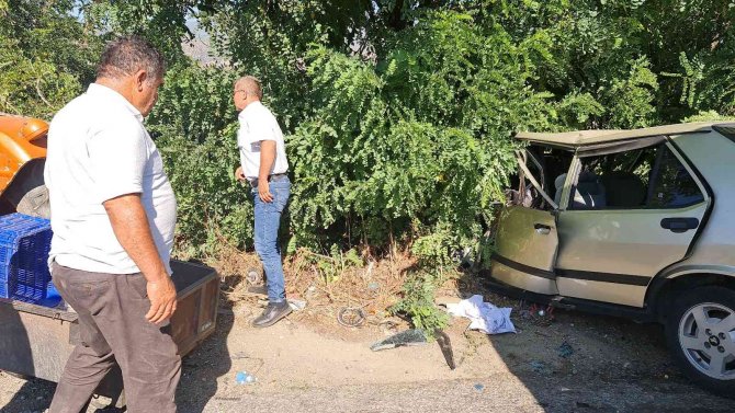 Bozdoğan’da Trafik Kaza: 2 Yaralı