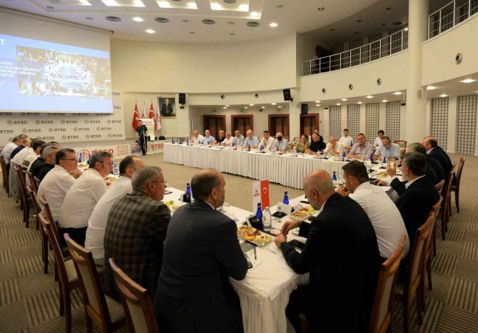 Btso Kobi̇ Konseyi İlk Toplantısını Yaptı