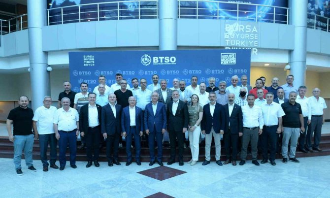 Btso Kobi̇ Konseyi İlk Toplantısını Yaptı