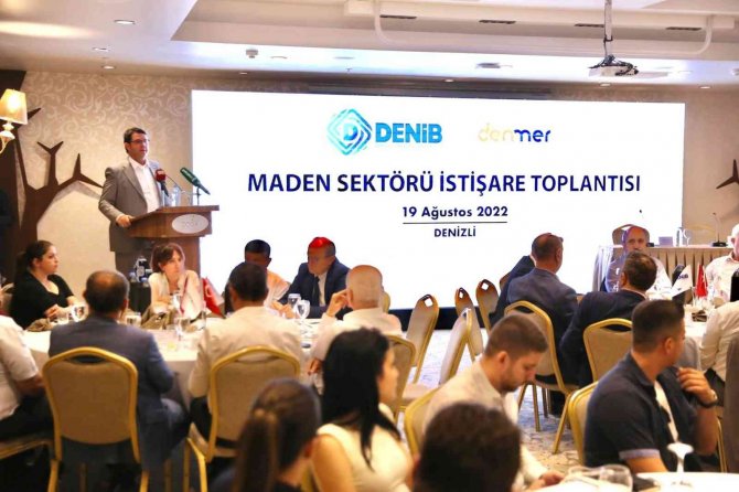 Deni̇b Başkanı Memişoğlu; "Denizli Olarak İşlenmiş Doğaltaş Grubunda Türkiye Birincisiyiz"