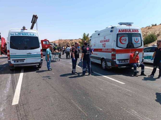 Gaziantep’te Kaza: 15 Ölü