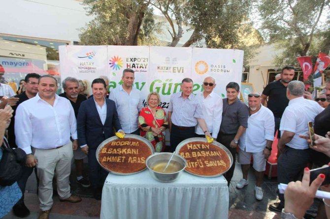 Hatay’ın Yöresel Lezzetleri Bodrum’da Tanıtılıyor