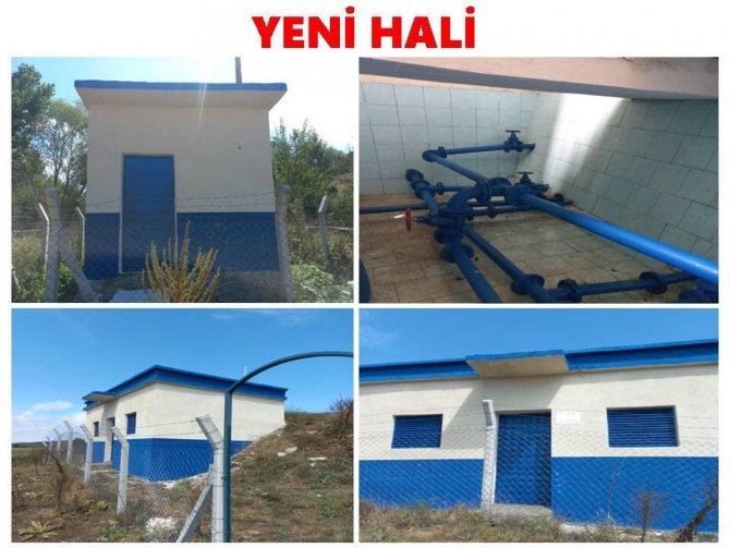 İ̇çme Suyu Depoları Yenileniyor