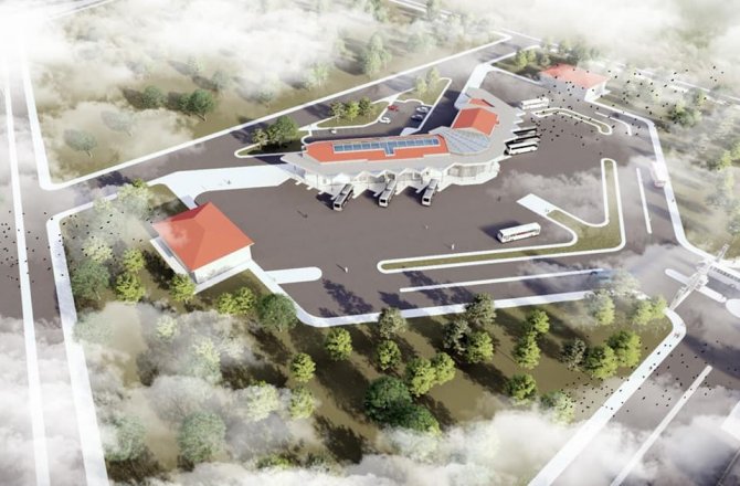 Kars’ın Yeni Otogar Görselleri Büyüledi