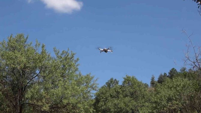 Jandarmadan Orman Yangınlara Karşı Dronlu Denetim