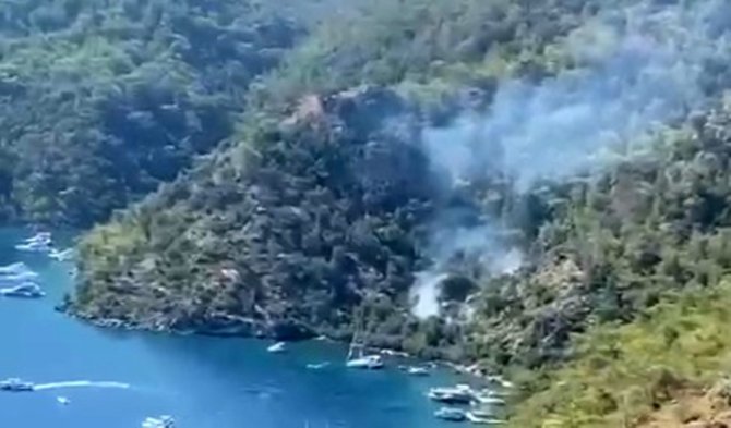 Dalaman’da Orman Yangını