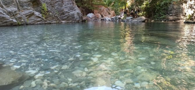 Edremit’te Şahinderesi Kanyonu İlgi Gördü