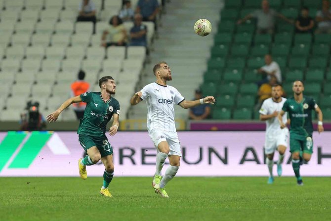 Spor Toto Süper Lig: Giresunspor: 0 - Kasımpaşa: 0 (İ̇lk Yarı)