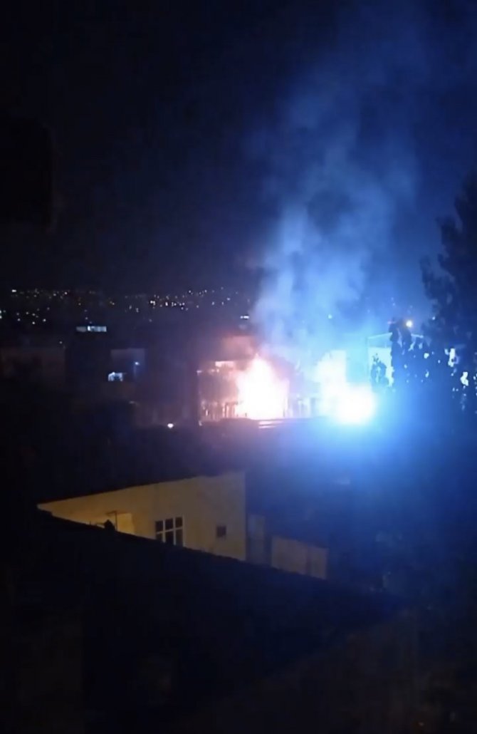 Bursa’da Trafo Alev Alev Yandı