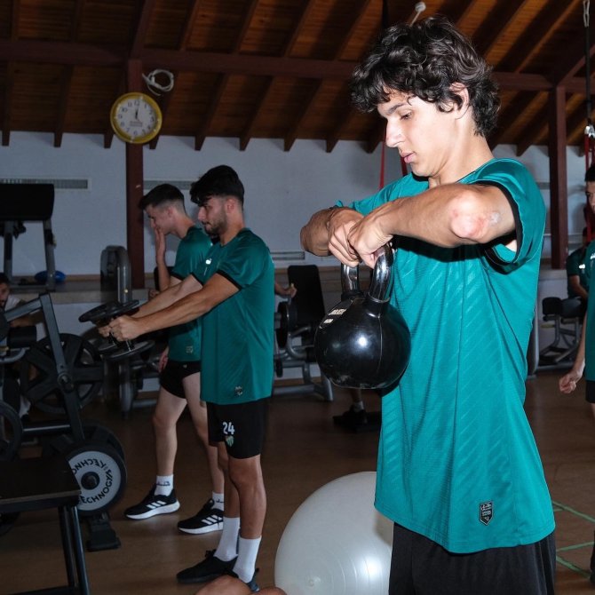 Bursaspor Salonda Çalıştı