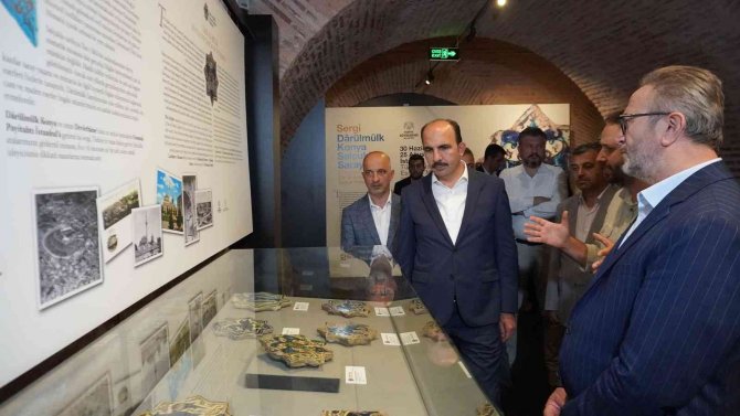 İ̇stanbul’da Açılan “Darülmülk Konya Selçuklu Sarayları Sergisi” İki Payitahtı Buluşturdu