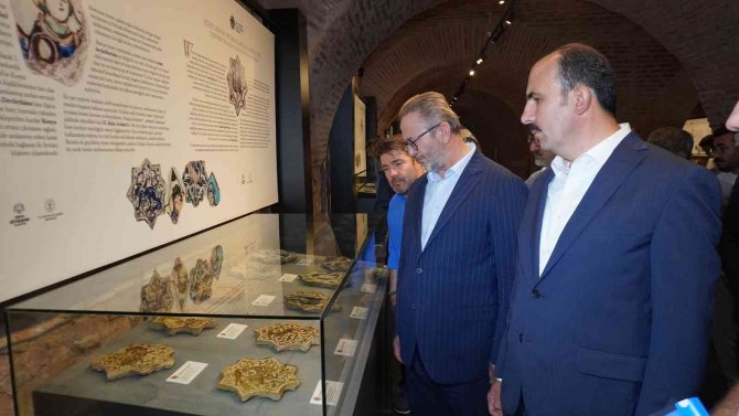 İ̇stanbul’da Açılan “Darülmülk Konya Selçuklu Sarayları Sergisi” İki Payitahtı Buluşturdu