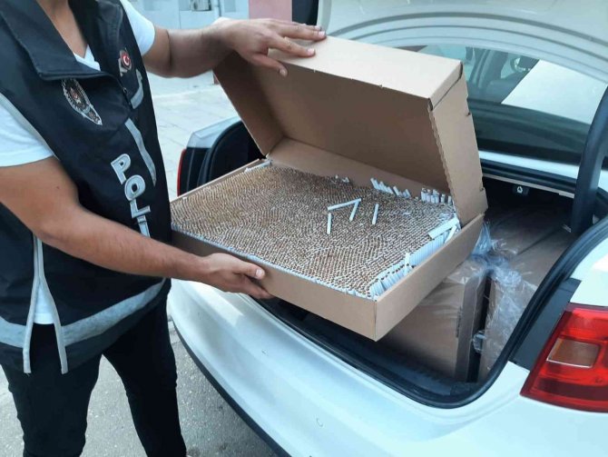 5 Milyon 505 Bin Adet Kaçak Makaron Ele Geçirildi