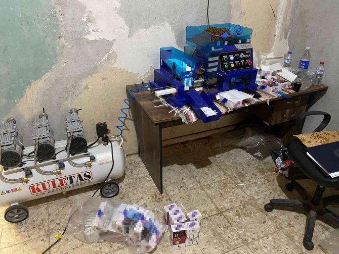 5 Milyon 505 Bin Adet Kaçak Makaron Ele Geçirildi