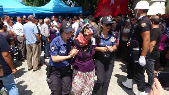 Mardin’deki Kazada Şehit Olan Polis Yahya Ergin Çanakkale’de Toprağa Verildi