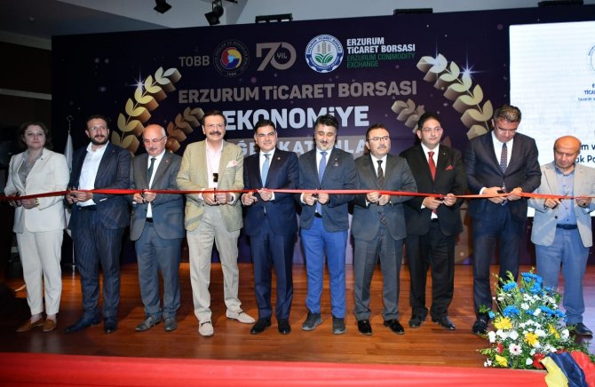 Türkiye Odalar Ve Borsalar Birliği Yönetim Kurulu Başkanı Hisarcıklıoğlu Erzurum’da