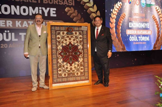 Türkiye Odalar Ve Borsalar Birliği Yönetim Kurulu Başkanı Hisarcıklıoğlu Erzurum’da