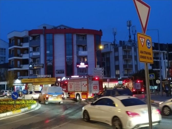 Balıkesir’de Kebapçıda Korkutan Yangın