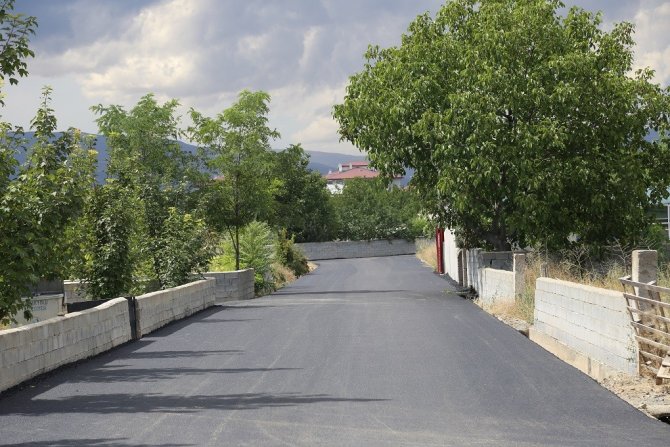 Erzincan’da Asfalt Çalışması