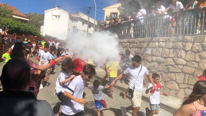 İ̇spanya’da Hayvan Dostu Boğa Koşusu