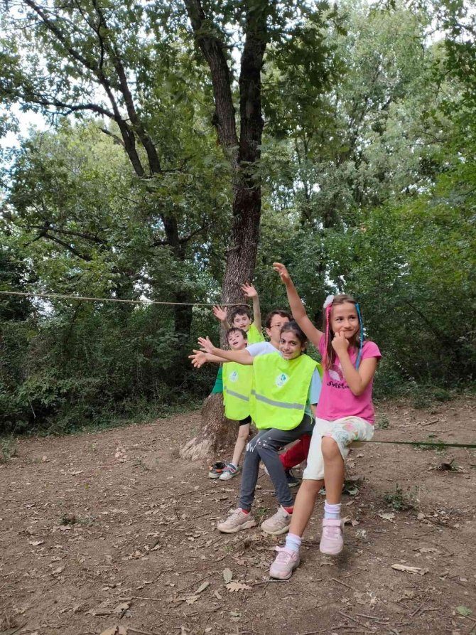 Doğa Atölyelerine Çocuklar Yoğun İlgi Gösterdi