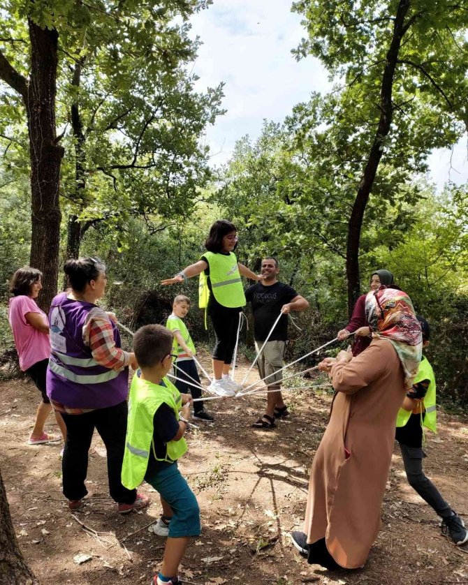 Doğa Atölyelerine Çocuklar Yoğun İlgi Gösterdi