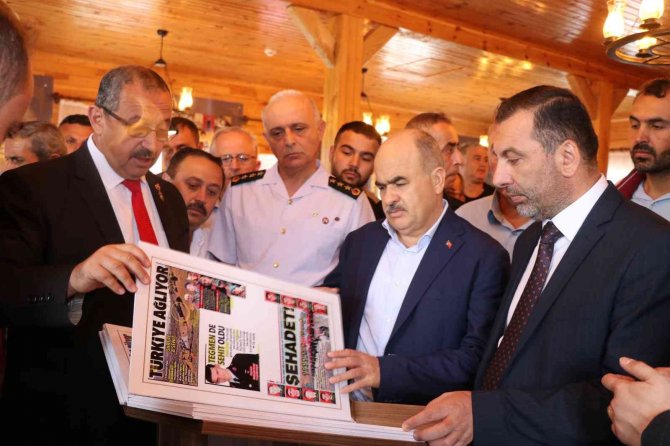 Kavak’ta Şehitlik Anı Evi Kültür Merkezi Açıldı