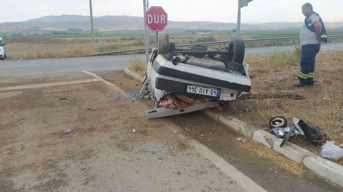 Trafik Kazası 2 Yaralı