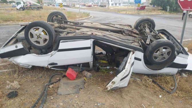Trafik Kazası 2 Yaralı