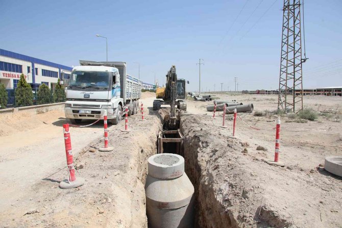 Başkan Altay: “Yeni Sanayiye, Yağmur Suyu Depolama Ve Geri Kazanım Tesisi Kazandırıyoruz”