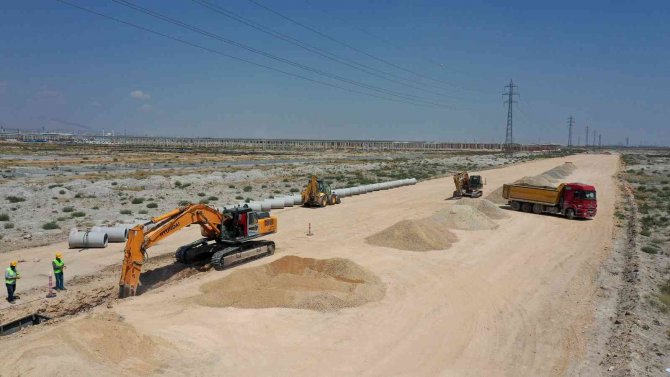 Başkan Altay: “Yeni Sanayiye, Yağmur Suyu Depolama Ve Geri Kazanım Tesisi Kazandırıyoruz”