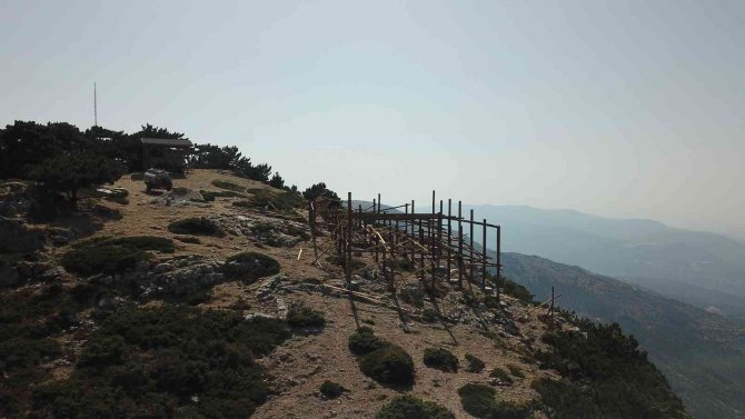 Manisa Ve İ̇zmir Körfezi 1517 Metreden Kuşbakışı İzlenecek