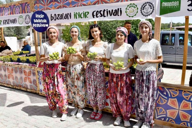 Menemen Bozalan’da İncir Tadında Festival