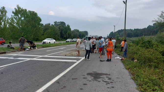Kontrolden Çıkan İşçi Minibüsü Devrildi: 5 Yaralı