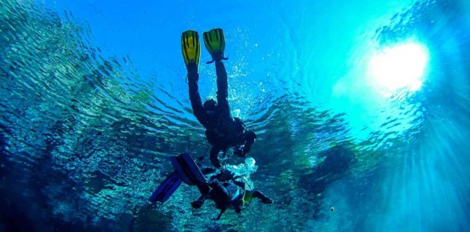 Dünyanın En Berrak Göllerden Biri, Dalış Turizmiyle De Adından Söz Ettiriyor
