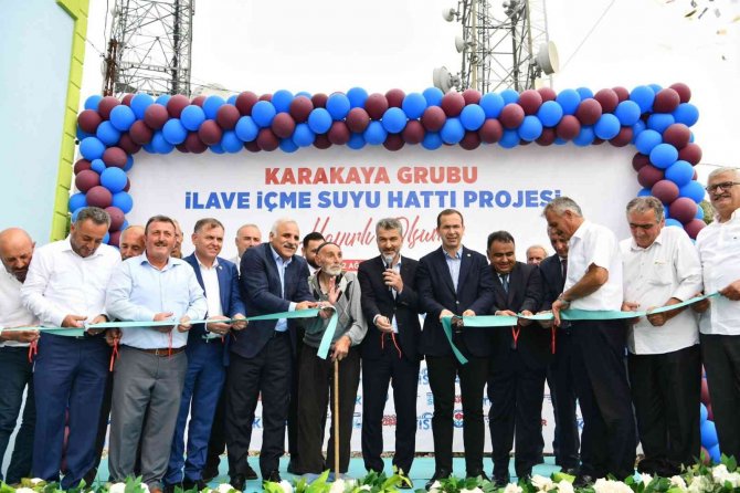 Büyükşehirden 32 Mahalleye Sağlıklı Su Sağlayan Hat Devreye Alındı