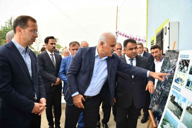 Büyükşehirden 32 Mahalleye Sağlıklı Su Sağlayan Hat Devreye Alındı